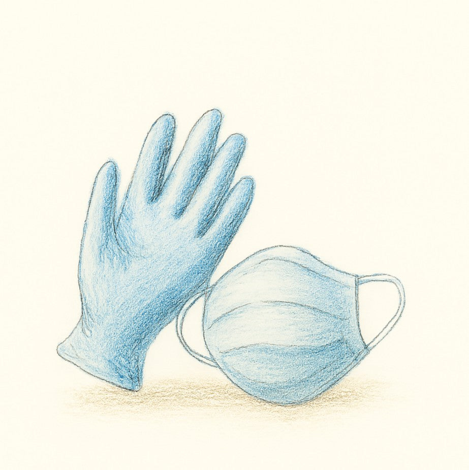 Einwegprodukte und Schutz