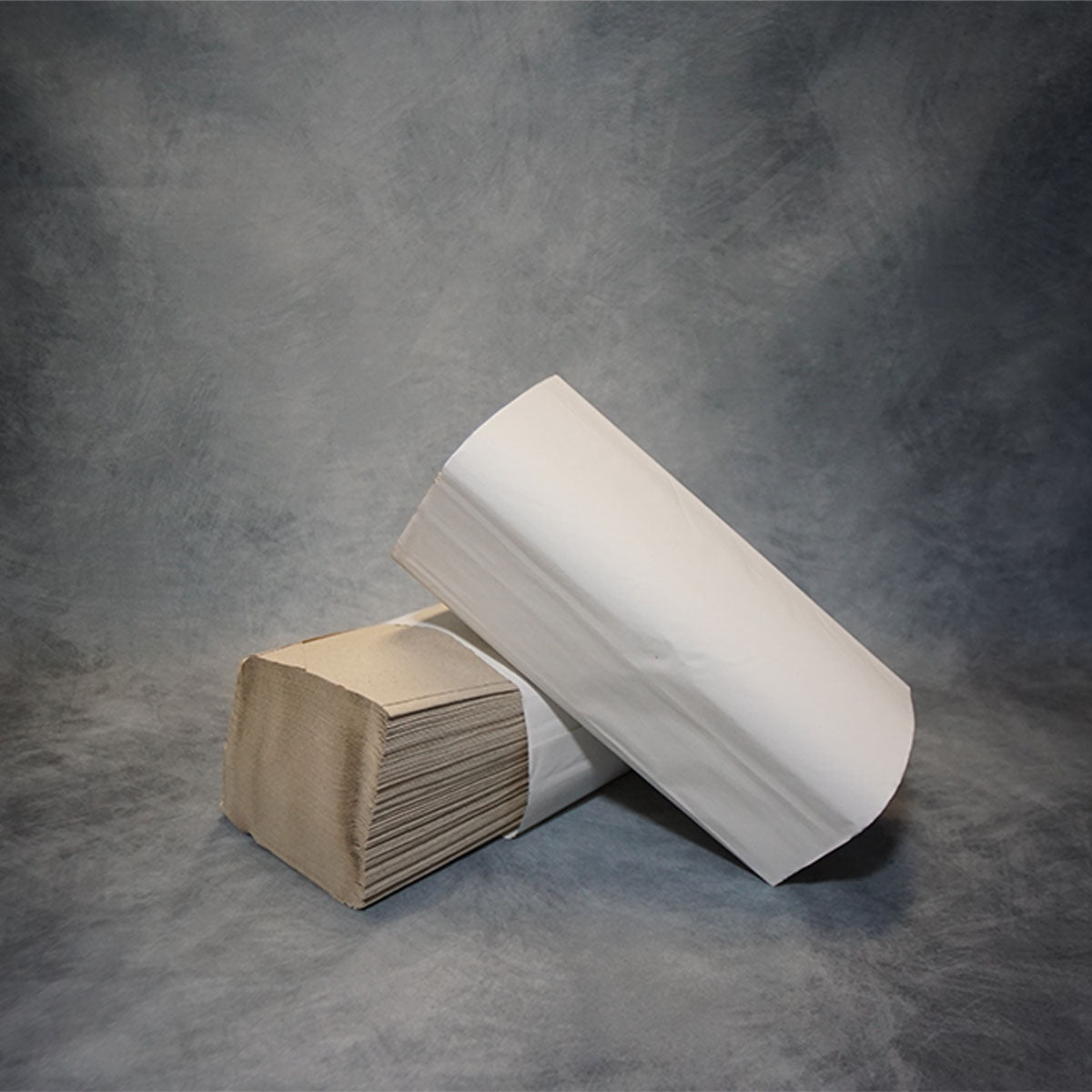 Recycling-Falthandtücher mit Falz