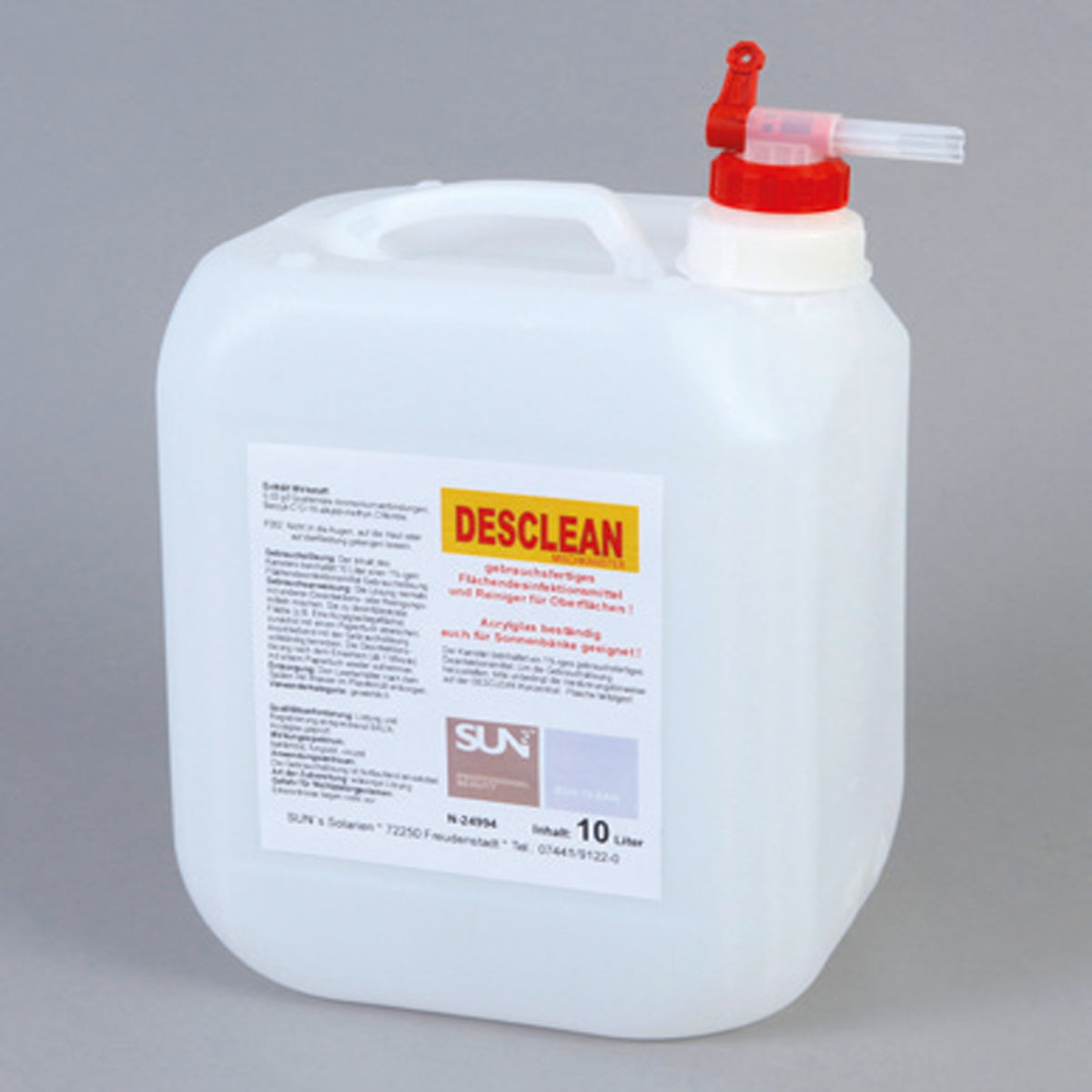 10l Leerkanister inkl. Auslaufhahn