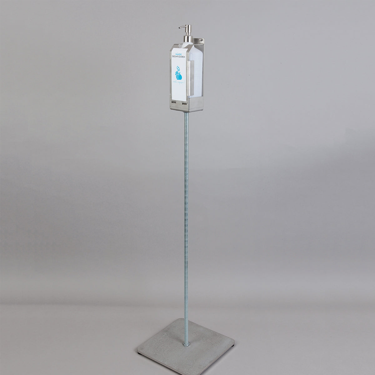 Edelstahlständer für SOLARFIX Flasche