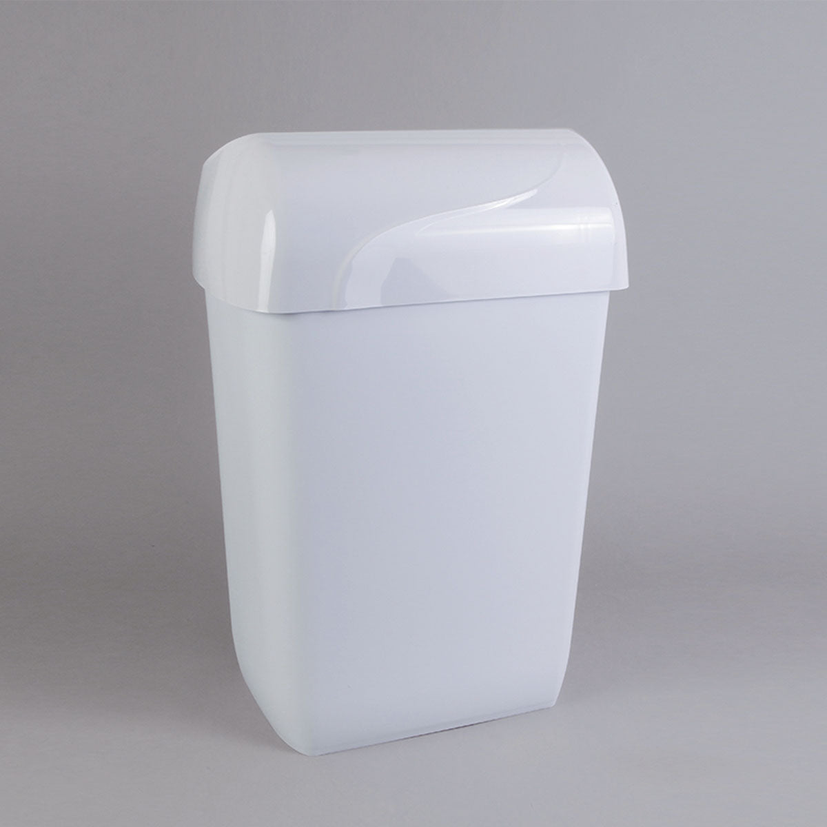 Papierkorb Kunststoff weiß 43 Liter